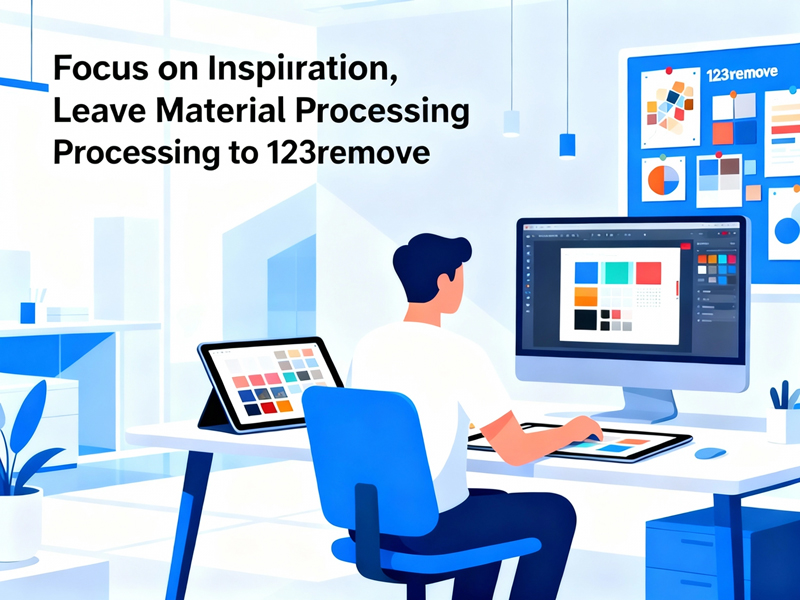 Focus on Inspiration, Leave Asset Processing to 123Remove